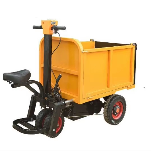 Agriculture Farming Livestock - Electric Hand-Push Inclined Dustbin Truck for