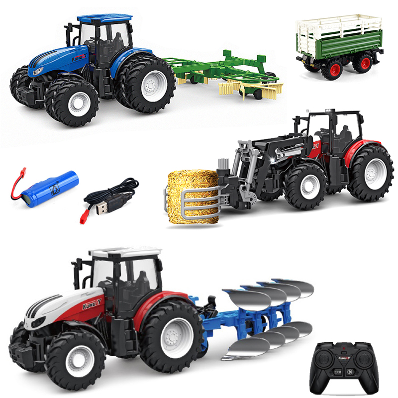 Agriculture Farming In Goa - 1/24 RC Tractor Trailer Truck 2.4G