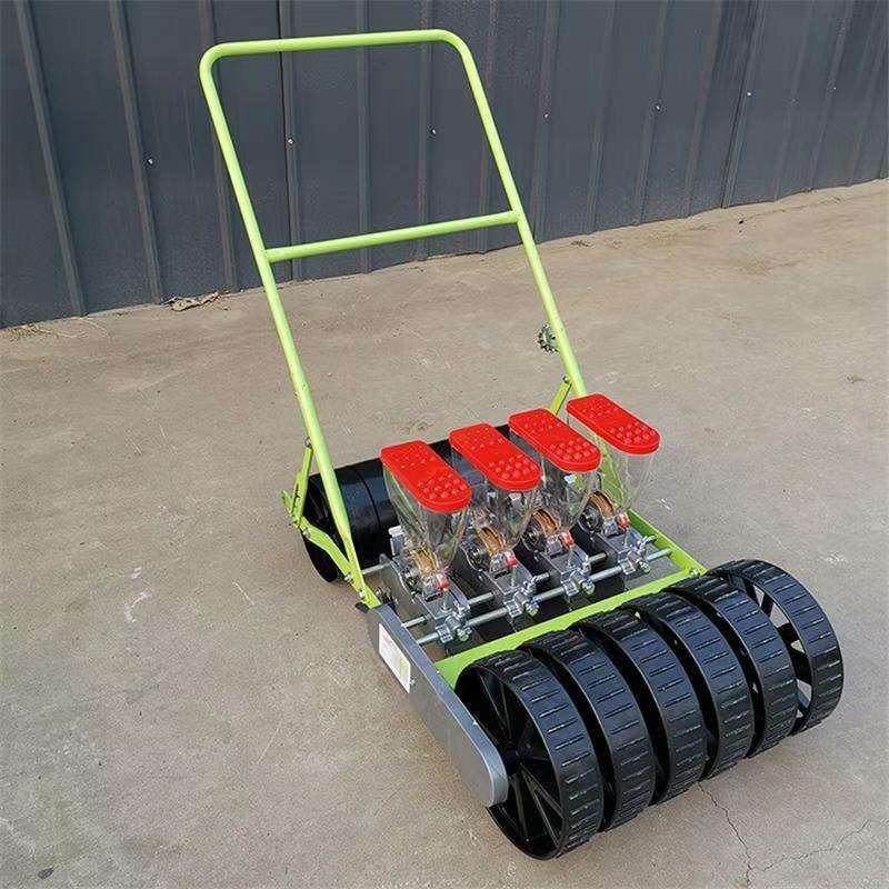 Vegetable Transplanter - Hand Push Vegetable Seeder Multi Row