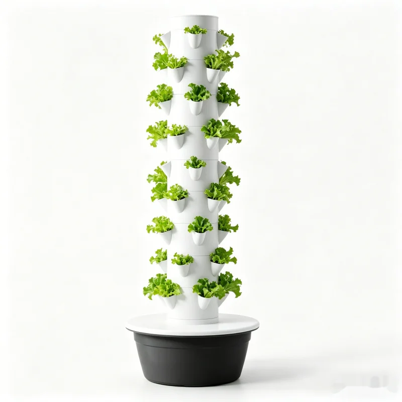 Hydroponic Nft Channel - Smart Vertical Hydroponic Tower 9 Layer
