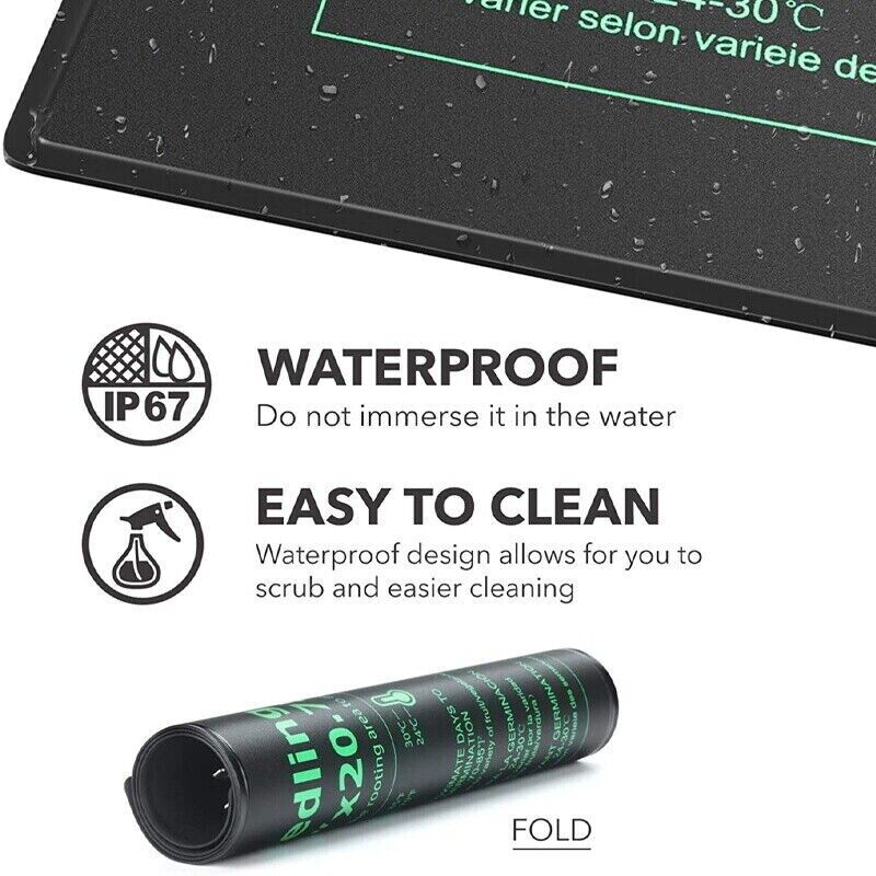 LERWAY 21W Seedling Heating Ma - Seedling Heat Mat 评论和价格