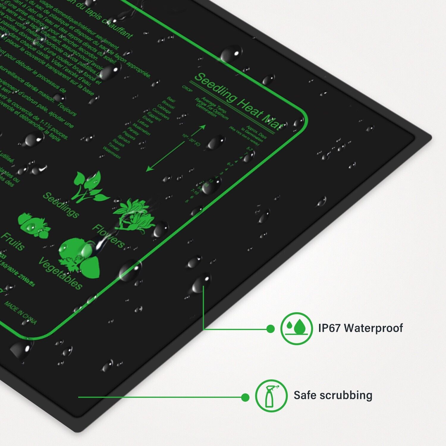 LERWAY 21W Seedling Heating Ma - Seedling Heat Mat 评论和价格