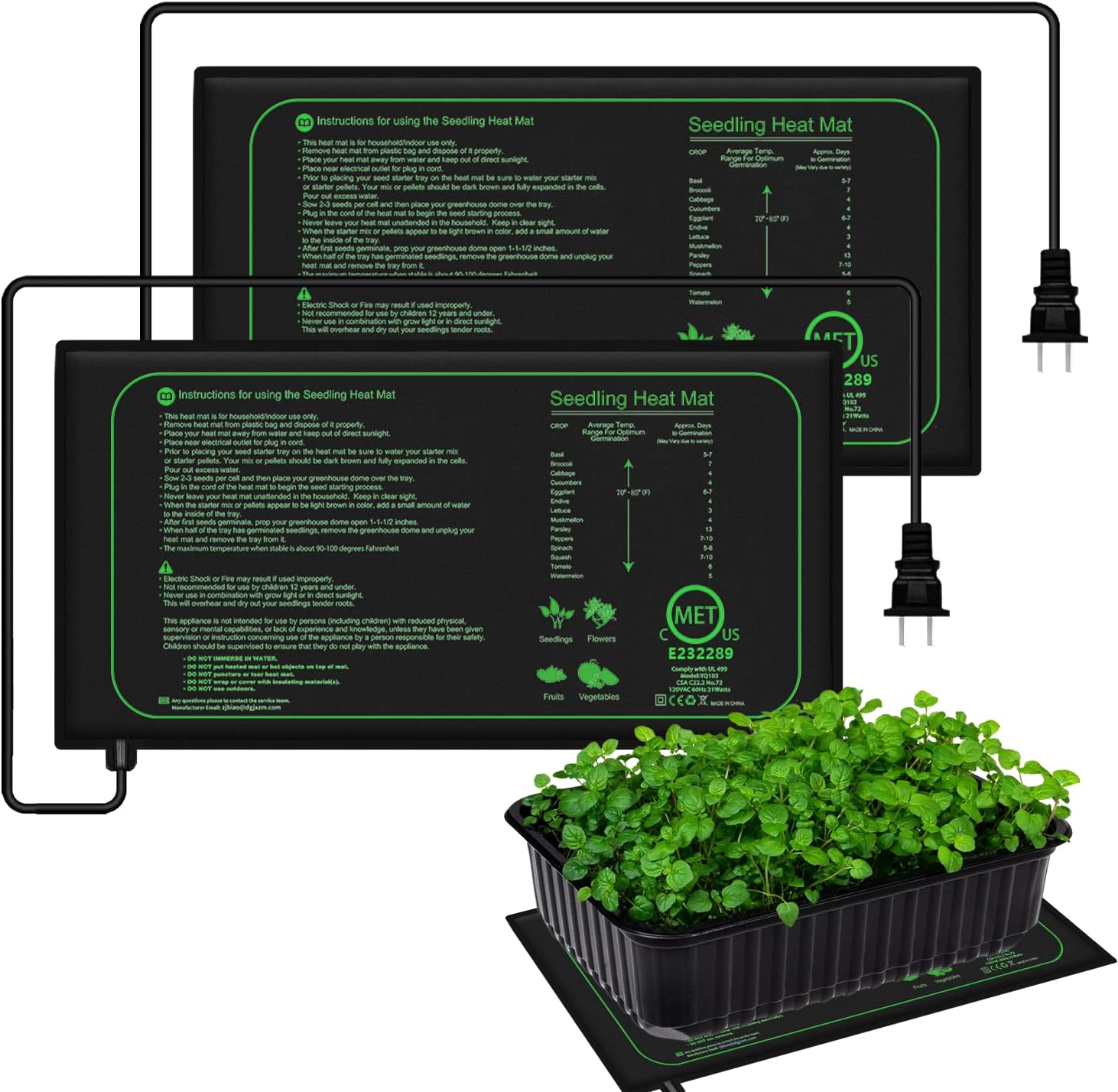 10/25/50CM Seedling Heat Mat I - Seedling Heat Mat 评论和价格