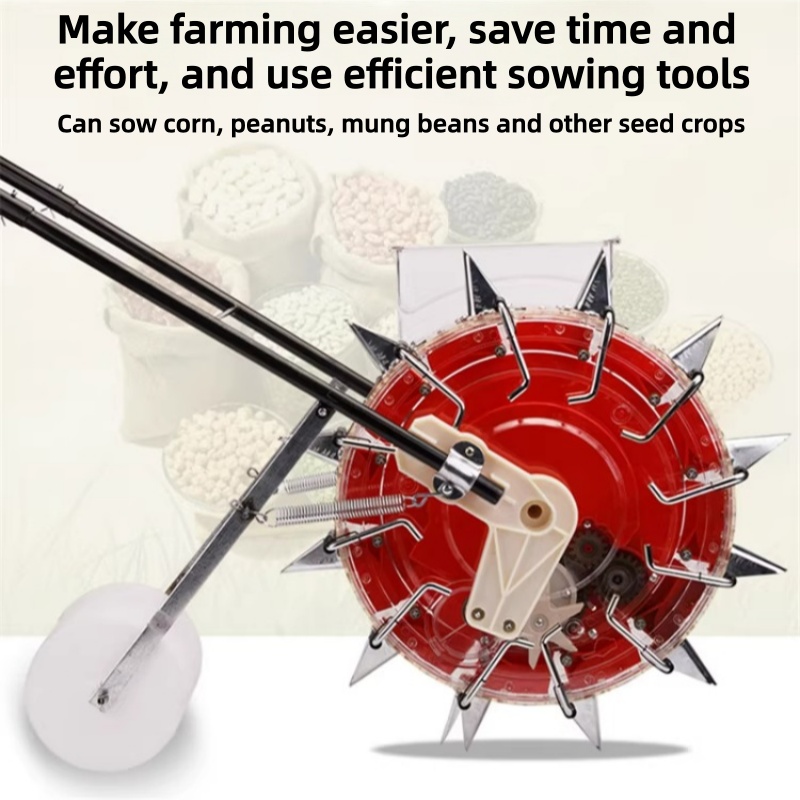 Multifunctional Hand-Push Drum - Vegetable Transplanter 评论和价格
