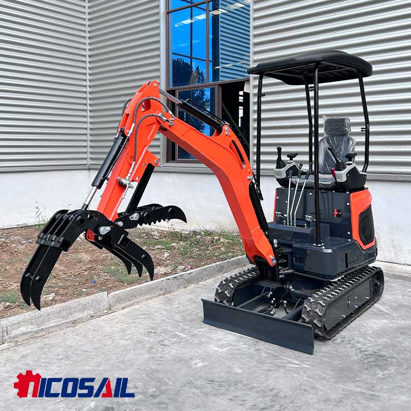 Multi-Use 1-2ton Mini Excavato - Farming Agriculture Jobs 评论和价格