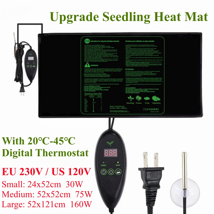 3 Sizes Upgrade Seedling Heat  - Seedling Heat Mat 评论和价格