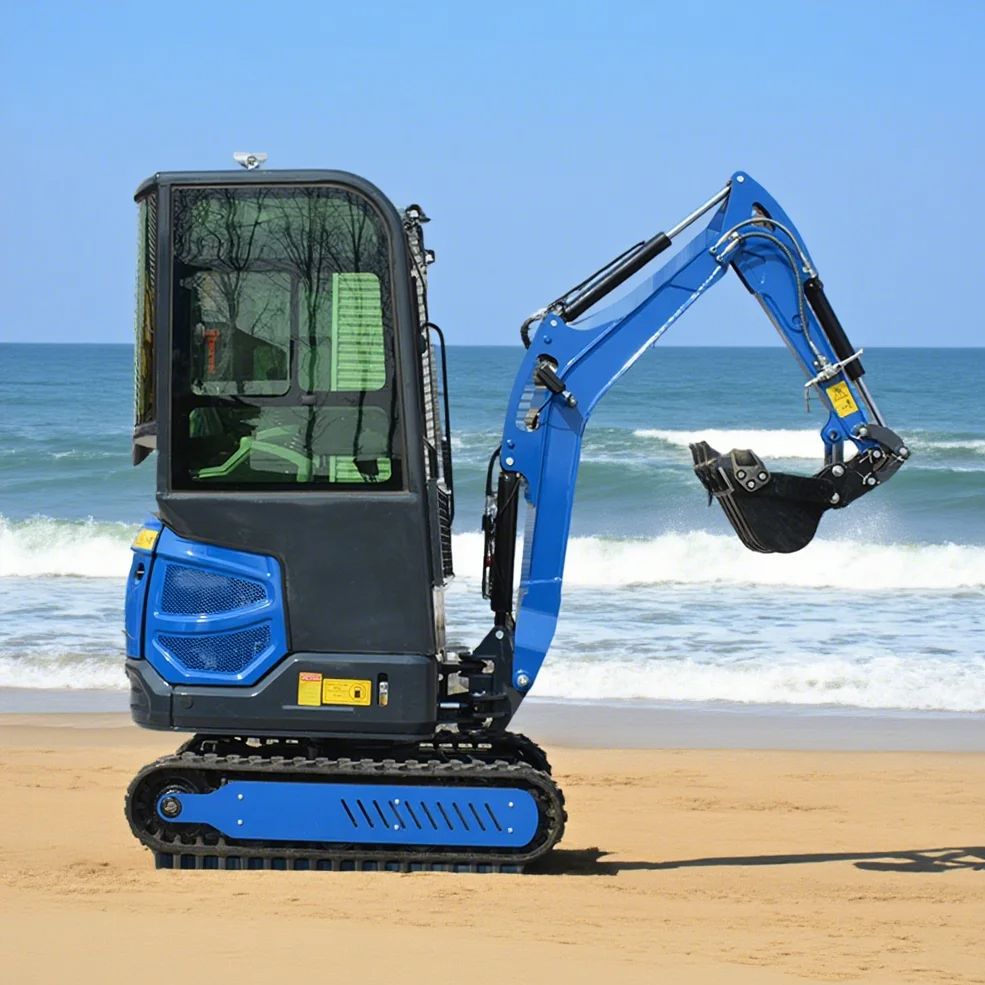 1-Ton Diesel Mini Excavator Ad - Agriculture Farming New Technology 评论和价格
