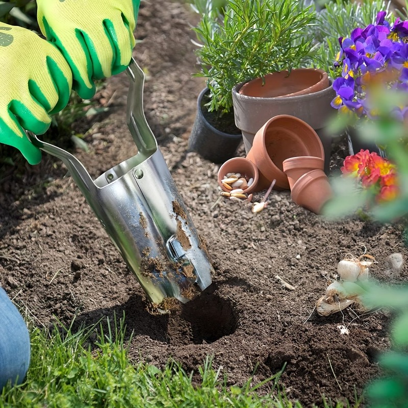 1-5PCS Handle Seedling Transpl - Vegetable Transplanter 评论和价格