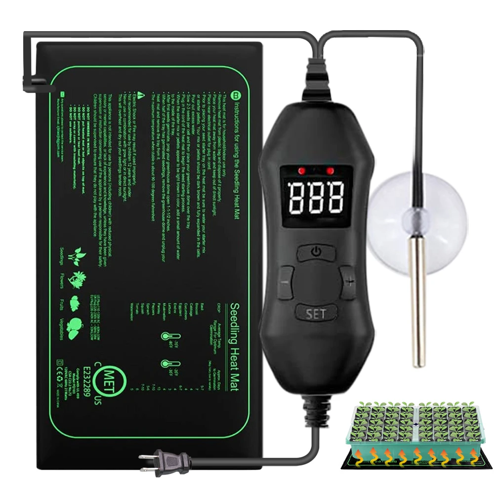 50W EU-US/UK/AU Adjustable The - Seedling Heat Mat 评论和价格