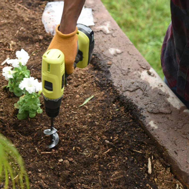 Garden Earth Auger Spiral Dril - Vegetable Transplanter 评论和价格
