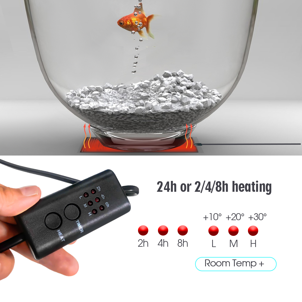 EU Plug 5-20W Reptiles Adjusta - Seedling Heat Mat 评论和价格