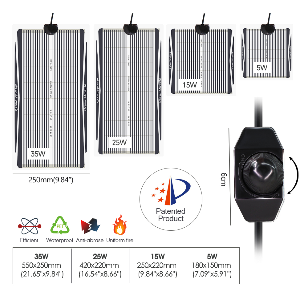 EU/AU/UK/US Graphene Material  - Seedling Heat Mat 评论和价格