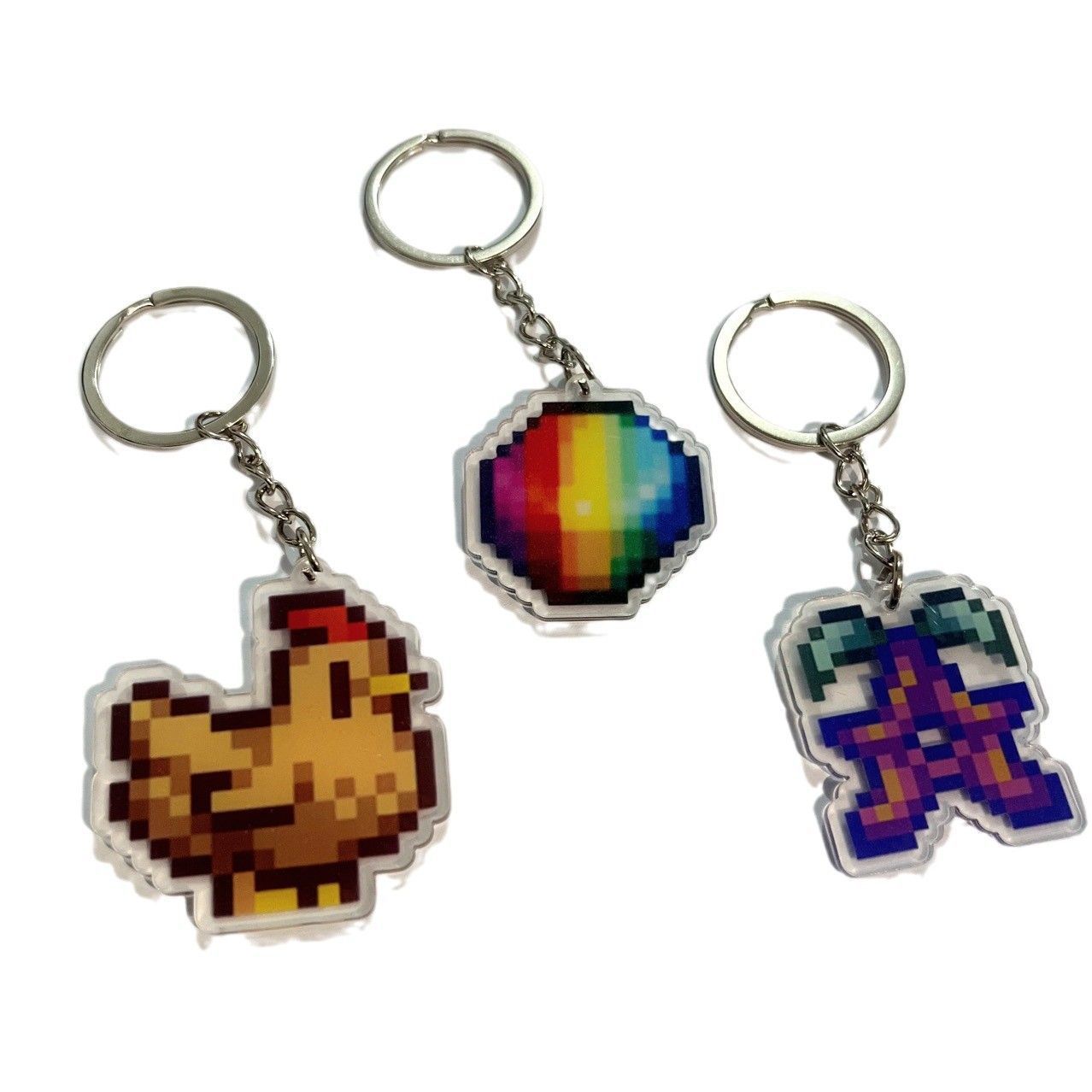 Cozy Farm Life Pixel Art Keych - Farming Japan 评论和价格